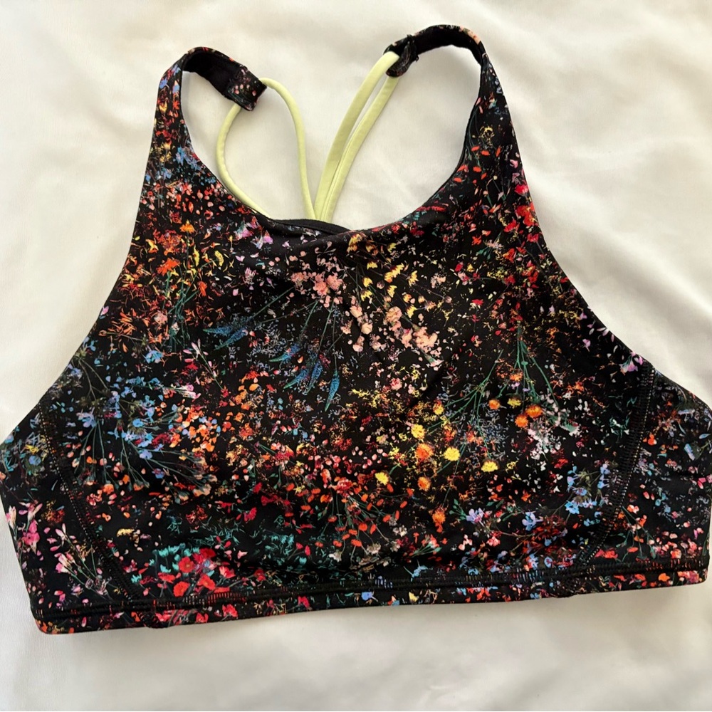 lululemon athletica Multicolor Floral Sports Bra